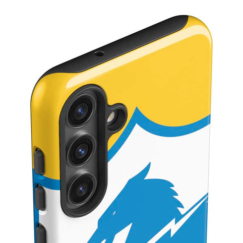NFL Los Angeles Chargers Retro Logo Galaxy S25 Impact Case